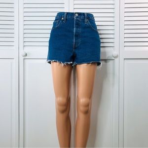 Levi's Blue Jean Shorts for Women